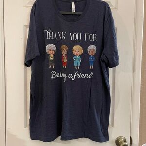 Bella Canvas Navy Golden Girls Graphic Tee
